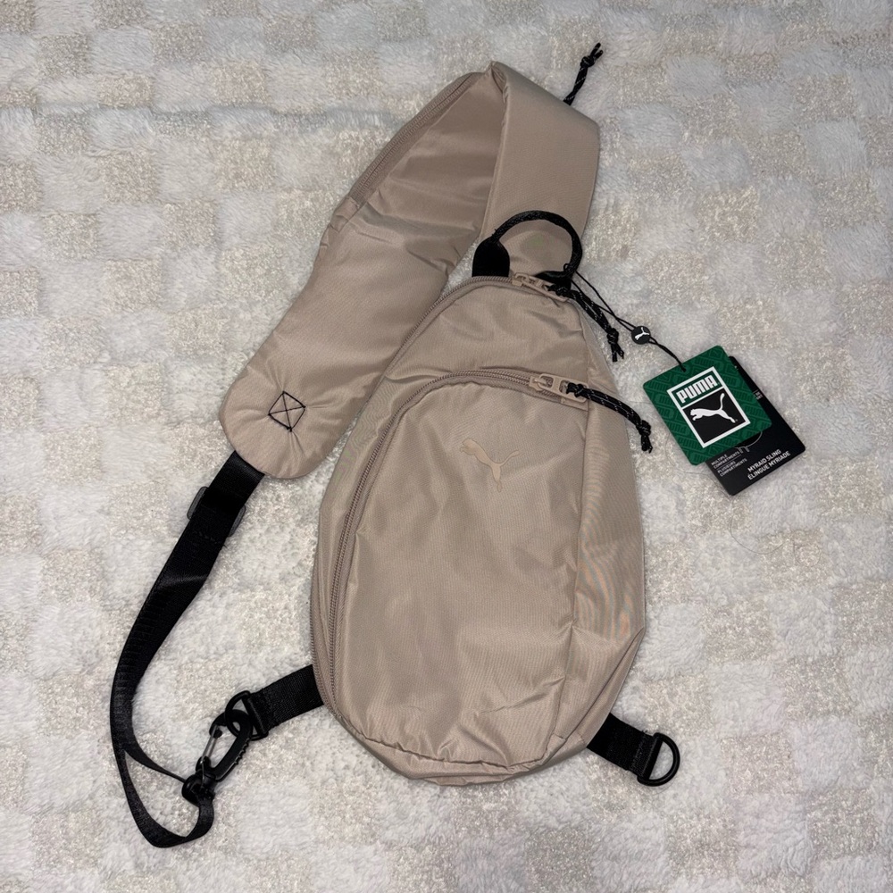 NEW! Puma Light Beige Myraid Sling Bag
